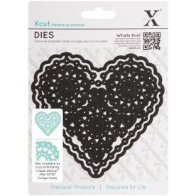 Нож для вырезания Filigree Heart от компании Docrafts