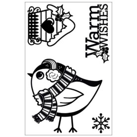Акриловий штамп Snow Bird, Hot Off The Press