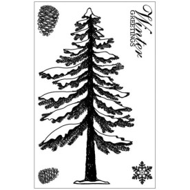 Акриловый штамп Winter Wonder, Hot Off The Press