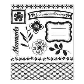 Акриловый штамп Background 3, Prima