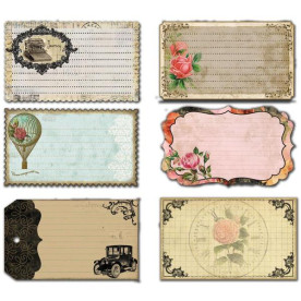 Набір карток для журналінга Romance Novel від Prima, 30 шт