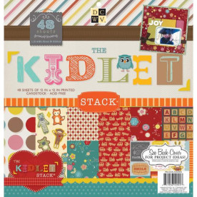 Набір паперу Kidlet 30х30 см 24 листа від компанії DCWV