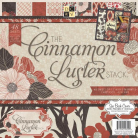 Набір паперу Cinnamon Luster 30х30 см 24 листа від компанії DCWV