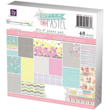 Набір паперу Hello Pastel 16 аркушів, 15х15 см від Prima