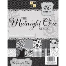 Набір паперу Midnight Chic 28х21 см 60 аркушів від DCWV