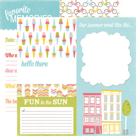 Двусторонняя бумага Sidewalk 30х30 см от Echo Park