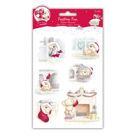 Набор наклеек Inside 17х12 см, компании Fizzy Moon