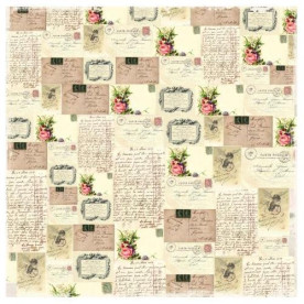 Односторонняя бумага Love Postcards 30х30 см от Magnolia