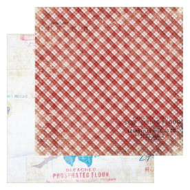 Двусторонняя бумага Rollin Pin 30х30 см от Farm House