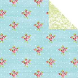 Двосторонній папір Raspberry Tart 30х30 см від Kaisercraft