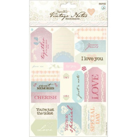 Набор высечек Sentiments, 36 шт от компании Papermania