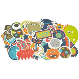 Набір вирубування Blast Off! від Kaisercraft, 50 шт