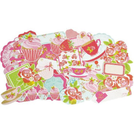 Набір вирубування Tea Party від Kaisercraft, 50 шт