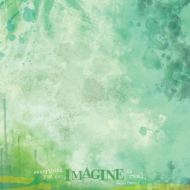 Односторонняя бумага Imagine 30х30 см от Paper House