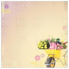 Односторонній папір Full Of Flowers 30х30 см від Paper House