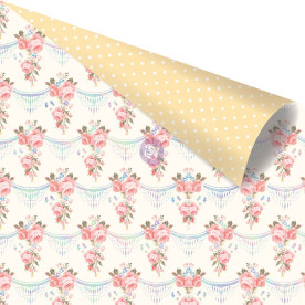 Лист двусторонней скрапбумаги, Heaven Sent 2, Roses, 30х30 см, Prima