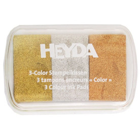 Набор пигментных чернил в оттенках металлик от Heyda