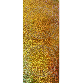 Контурні наклейки "Танець метеликів" золотистого кольору від JeJe