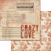 Двусторонняя бумага для скрапбукинга Lille: Crazy от 7gypsies