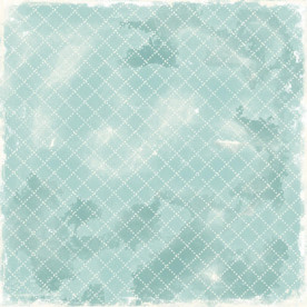 Односторонній папір Vintage Turquoise Quilt 30х30 см від Magnolia