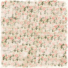 Односторонняя бумага Worn Rose Wallpaper 30х30 см от Magnolia