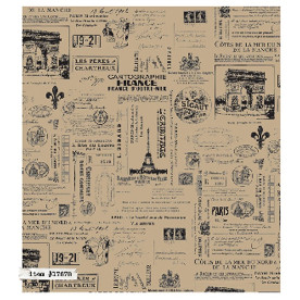 Лист крафт паперу тиш'ю Paris від 7gypsies, 50х75 см