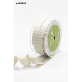 Стрічка Chevron Stripes Taupe від компанії May Arts, 90 см