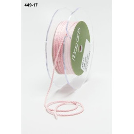 Шнур рожевого кольору від компанії May Arts, 90 см