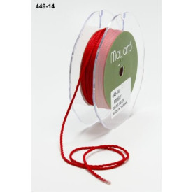 Шнур красного цвета от компании May Arts, 90 см