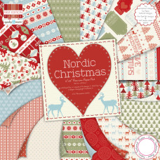 Набір паперу Nordic Christmas 30х30 см 16 аркушів від First Edition