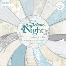Набір паперу Silent Night 30х30 см, 16 аркушів, First Edition