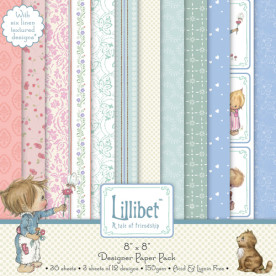 Набор бумаги Lillibet 20х20 см 12 листов от Hallmark Cards