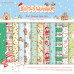 Набор бумаги Santa’s Workshop 20х20 см 12 листов от Helz Cuppleditch
