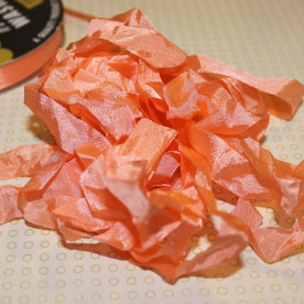 Шеббі-стрічка Tangerine від компанії Hug Snug, 14 мм, 90 см