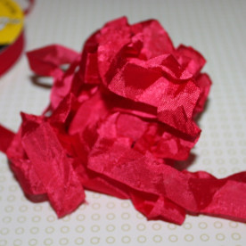 Шебби-лента Venetian Red от компании Hug Snug, 14 мм, 90 см