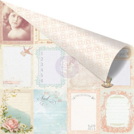 Двосторонній папір Delightful 30х30 см від компанії Prima