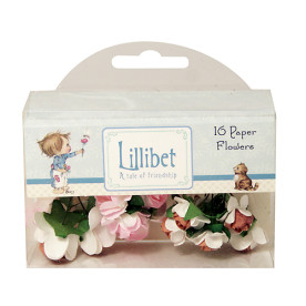 Набор розочек Lillibet Pink 16 шт от компании Hallmark Cards
