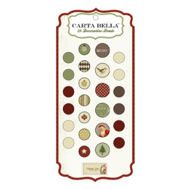 Набір брадс Christmas Day від компанії Carta Bella