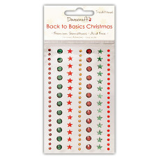 Набор страз Back to Basics Christmas Traditional от компании Dovecraft
