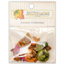Набір гудзичків Raking Leaves від компанії Buttons Galore