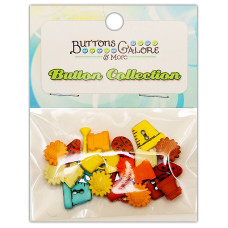Набір гудзичків Lil Garden від компанії Buttons Galore