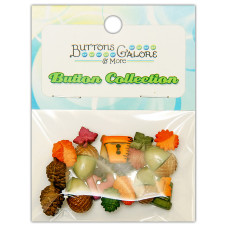 Набір гудзичків Autumn Potpourri від компанії Buttons Galore