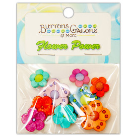 Набор пуговок Bouquet Beauties от компании Buttons Galore