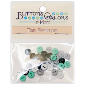 Набір гудзичків Tiny Retro від компанії Buttons Galore