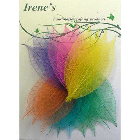 Набір скелетовані листочків Easter Mix, 20 шт, 5-7 см