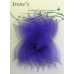 Набор скелетированных листочков Purple, 20 шт, 5-7 см