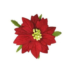 Пуансетія червоного кольору 1 шт, 6,5 см