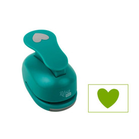 Фигурный дырокол, Сердце, 1,6 см, Rosa Talent