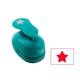 Фигурный дырокол, Звезда, 1,6 см, Rosa Talent