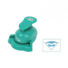 Кутовий дирокол для фото, Візерунок №15, 2,5 см, Rosa Talent